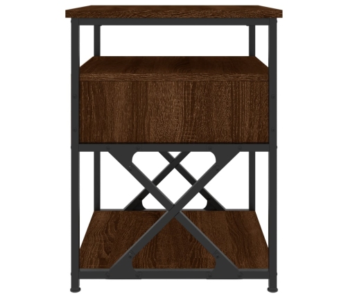 vidaXL naktsskapīši, 2 gab., 40x42x55 cm, inženierijas koks, ozolkoka