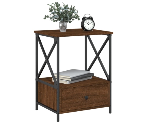 vidaXL naktsgaldiņi, 2 gab., 50x41x65 cm, inženierijas koks, ozolkoka