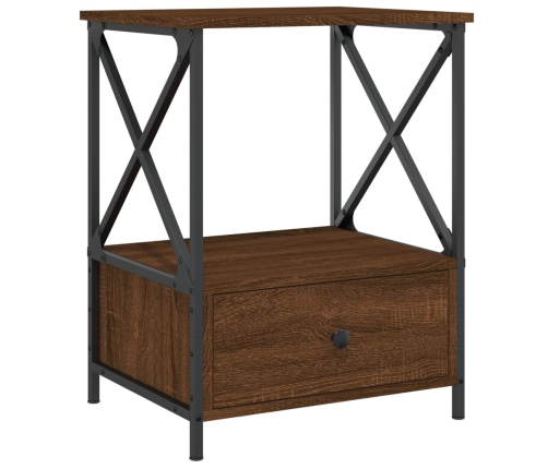 vidaXL naktsgaldiņi, 2 gab., 50x41x65 cm, inženierijas koks, ozolkoka