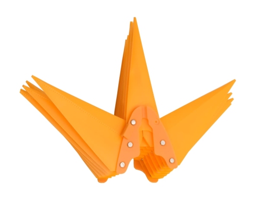 Ziemassvētku Lampa Ar Led, 3 Gab., Salokāma, Dzeltena, 43 Cm Vidaxl