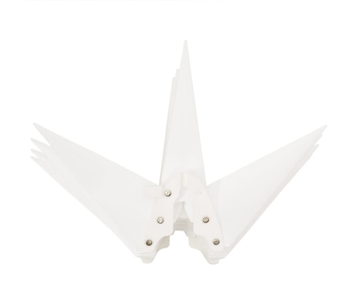 Ziemassvētku Lampas Ar Led, 3 Gab., Salokāmas, Baltas, 57 Cm Vidaxl