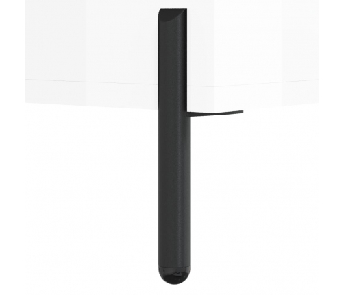 vidaXL kumode, spīdīgi balta, 69,5x34x90 cm, inženierijas koks