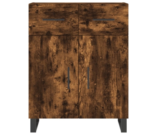 vidaXL kumode, ozolkoka krāsa, 69,5x34x90 cm, inženierijas koks