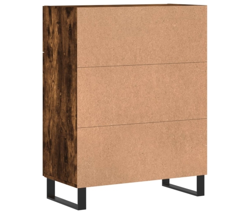 vidaXL kumode, ozolkoka krāsa, 69,5x34x90 cm, inženierijas koks