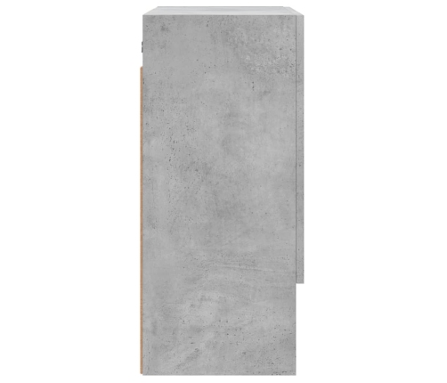 vidaXL sienas skapītis, betona pelēks, 60x31x70 cm, inženierijas koks