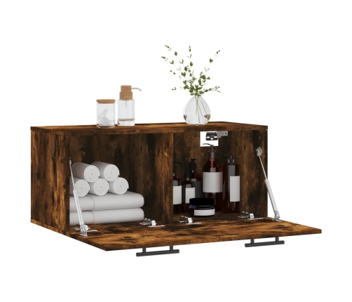 vidaXL sienas skapītis., ozola, 80x36,5x35 cm, inženierijas koks