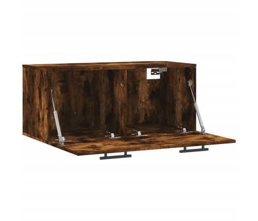 vidaXL sienas skapītis., ozola, 80x36,5x35 cm, inženierijas koks