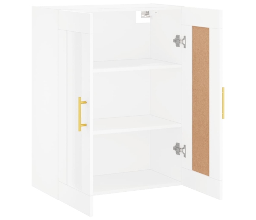 vidaXL sienas skapītis, balts, 69,5x34x90 cm, inženierijas koks