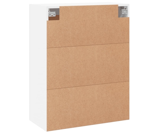 vidaXL sienas skapītis, balts, 69,5x34x90 cm, inženierijas koks