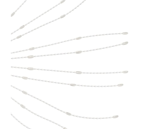 vidaXL Ziemassvētku dekorācijas 2 gab., 140 LED, silti baltas, 17 cm