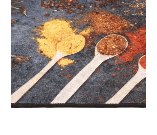 Virtuves Paklājs, 60X180 Cm, Krāsains, Mazgājams, Neslīdošs Vidaxl