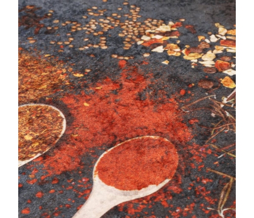 Virtuves Paklājs, 60X180 Cm, Krāsains, Mazgājams, Neslīdošs Vidaxl