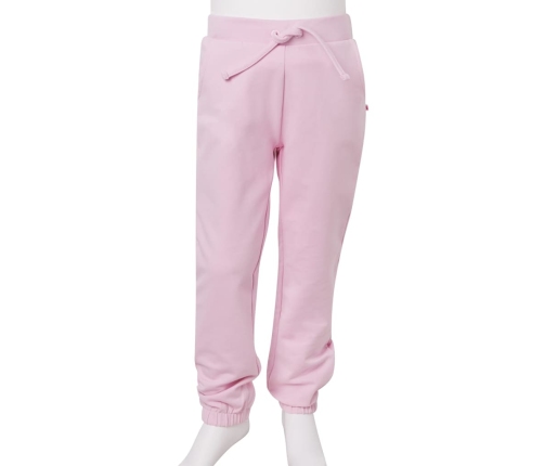 Bērnu sporta bikses, gaiši rozā, 104