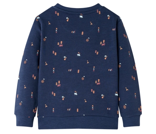 Bērnu džemperis, nevienmērīgi zils, 104