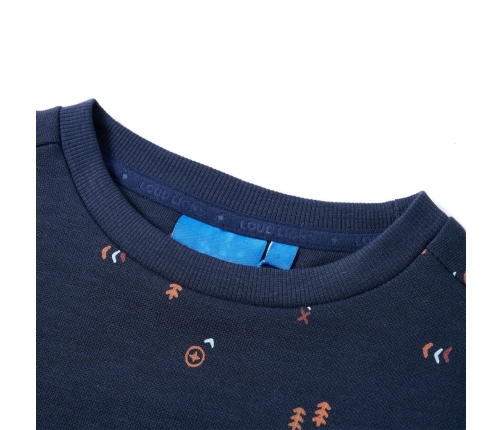 Bērnu džemperis, nevienmērīgi zils, 104