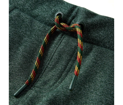 Bērnu sporta bikses, tumši zaļas, 92