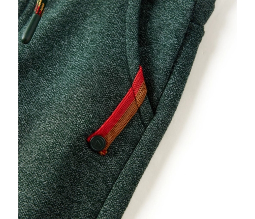 Bērnu sporta bikses, tumši zaļas, 92