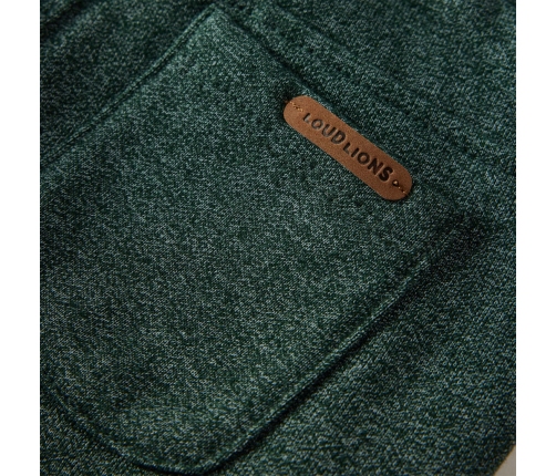 Bērnu sporta bikses, tumši zaļas, 92