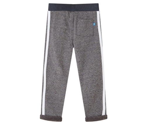 Bērnu sporta bikses, raibi pelēkas, 128