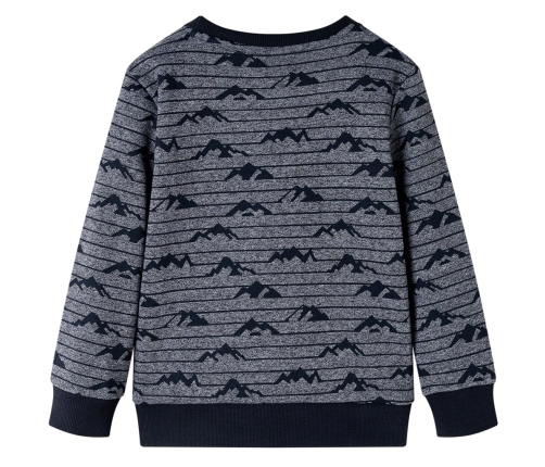 Bērnu džemperis, nevienmērīgi zils, 128