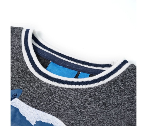 Bērnu džemperis, nevienmērīgi zils, 92