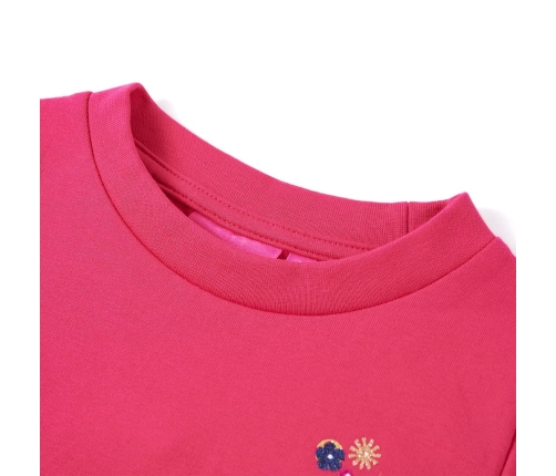 Bērnu džemperis, spilgti rozā, 140