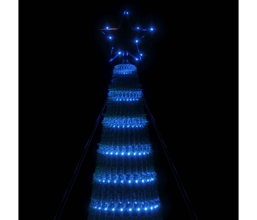 Ziemassvētku Eglītes Dekorācija, 688 Zilas Led, 300 Cm Vidaxl
