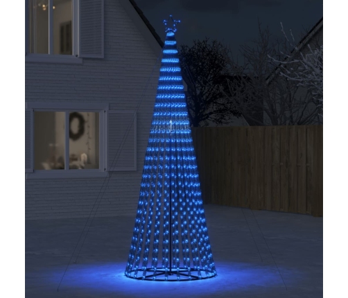 Ziemassvētku Eglītes Dekorācija, 688 Zilas Led, 300 Cm Vidaxl