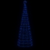 vidaXL Ziemassvētku eglītes dekorācija, 570 LED, zilas, 300 cm