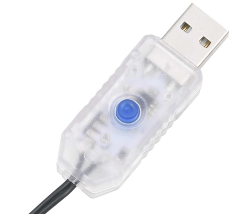 vidaXL Ziemassvētku egle karoga mastam, 200 vēsi baltas LED, 180 cm