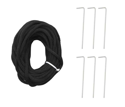 vidaXL Ziemassvētku egle karoga mastam, 200 zilas LED, 180 cm