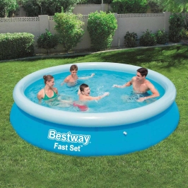 Bestway Fast Set Piepūšamais Baseins, Apaļš, 366X76 Cm, 57273