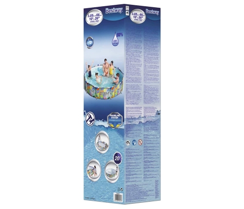 Bestway peldbaseins Steel Pro, 305x66 cm