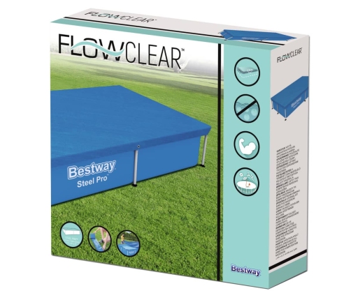 Bestway baseina pārklājs Flowclear, 221x150 cm