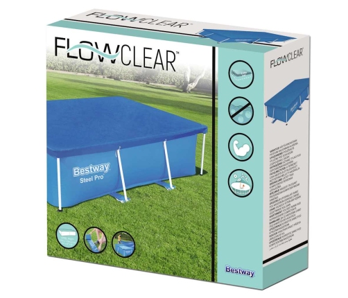 Bestway baseina pārklājs Flowclear, 259x170 cm