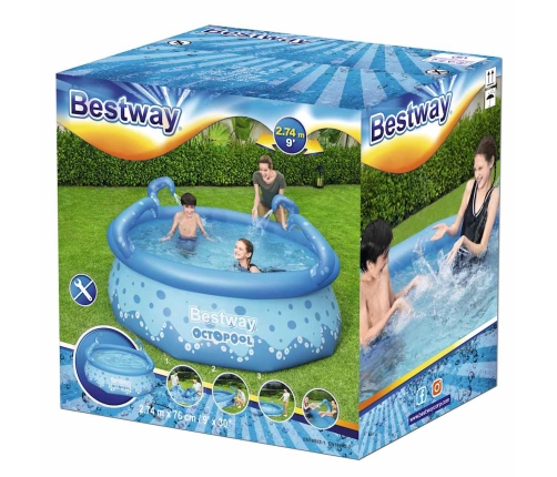Bestway baseins OctoPool, 274x76 cm