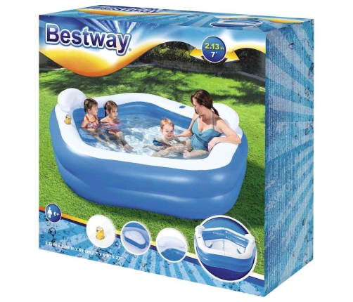 Bestway baseins Family Fun Lounge, 213x206x69 cm