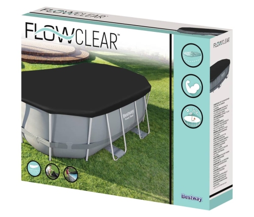 Bestway Flowclear Baseina Pārklājs, 418X230 Cm