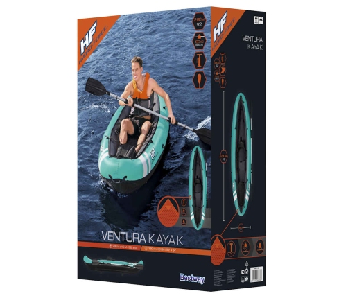 Bestway Hydro-Force Ventura kajaks, 280x86 cm