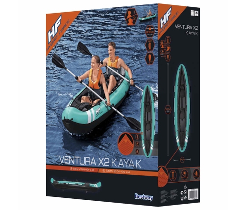 Bestway Hydro-Force Ventura X2 kajaks, 330x86 cm
