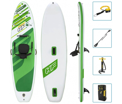 Bestway Hydro-Force piepūšams SUP dēlis Freesoul Tech, 340x89x15 cm