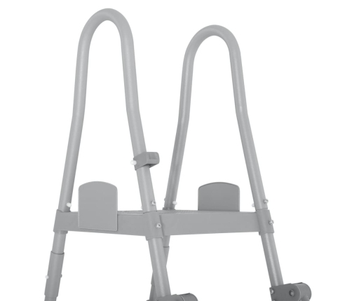 Bestway baseina drošības kāpnes Flowclear, 4 pakāpieni, 132 cm