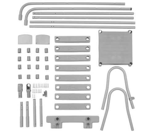 Bestway baseina drošības kāpnes Flowclear, 4 pakāpieni, 132 cm