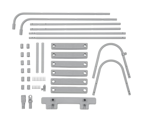 Bestway baseina kāpnes Flowclear, 4 pakāpieni, 107 cm