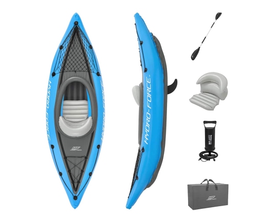 Bestway Hydro-Force piepūšams kajaks, vienvietīgs