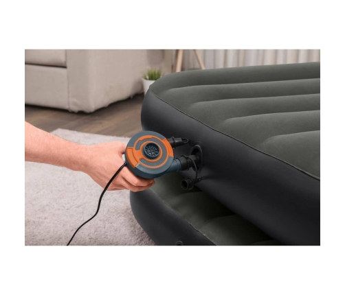 Bestway 3-in-1 piepūšamā gulta, melna un pelēka, 188x99x25 cm