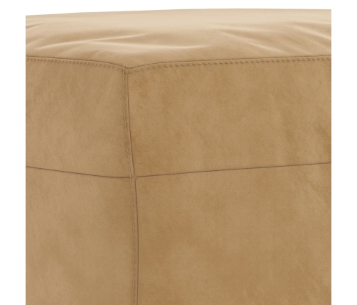 vidaXL četrdaļīgs dīvānu komplekts ar spilveniem, brūns samts