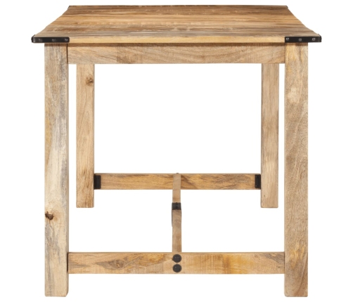 vidaXL virtuves galds, 160x80x75 cm, mango masīvkoks