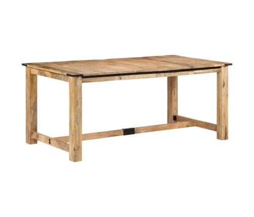 Virtuves Galds, 180X90X75 Cm, Mango Masīvkoks Vidaxl