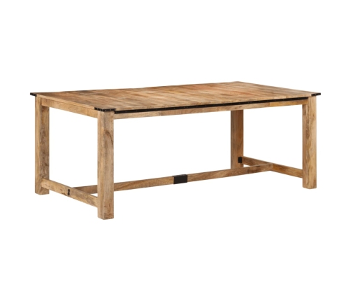 Virtuves Galds, 200X100X75 Cm, Mango Masīvkoks Vidaxl